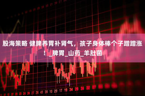 股海策略 健脾养胃补肾气，孩子身体棒个子蹭蹭涨！_脾胃_山药_羊肚菌