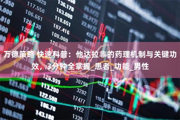 万德策略 快速科普：他达拉非的药理机制与关键功效，3分钟全掌握_患者_功能_男性